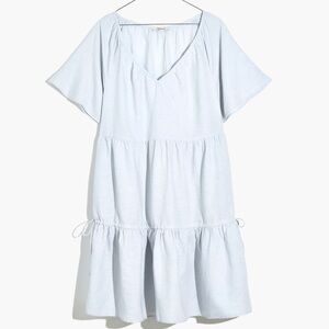 Madewell NWT linen mini dress